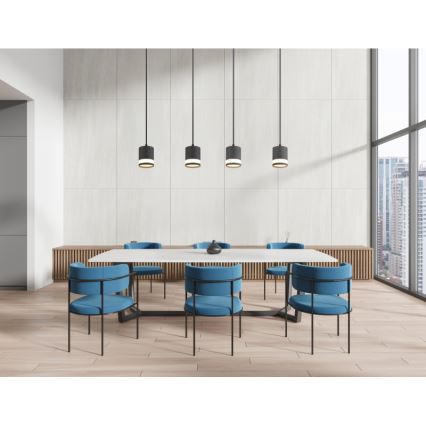 Globo - LED Hanglamp aan een koord 4xGX53/7W/230V 3000K zwart