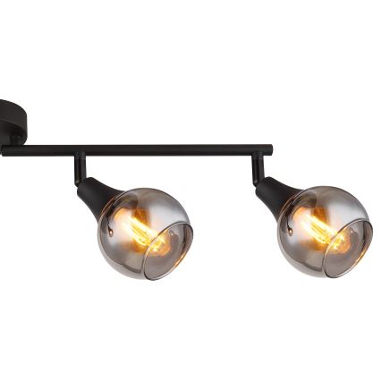 Globo - Spot 4xE14/40W/230V zwart