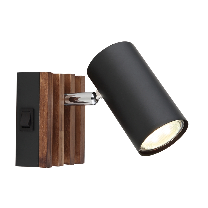 Globo - Wandspot 1xGU10/25W/230V zwart