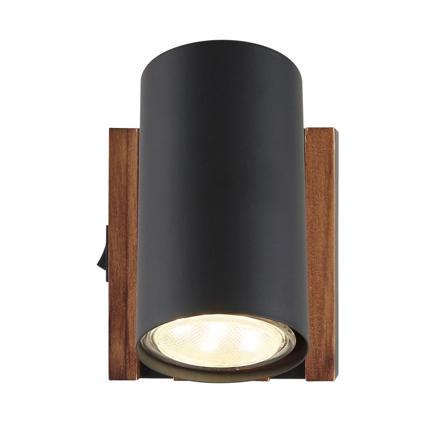 Globo - Wandspot 1xGU10/25W/230V zwart