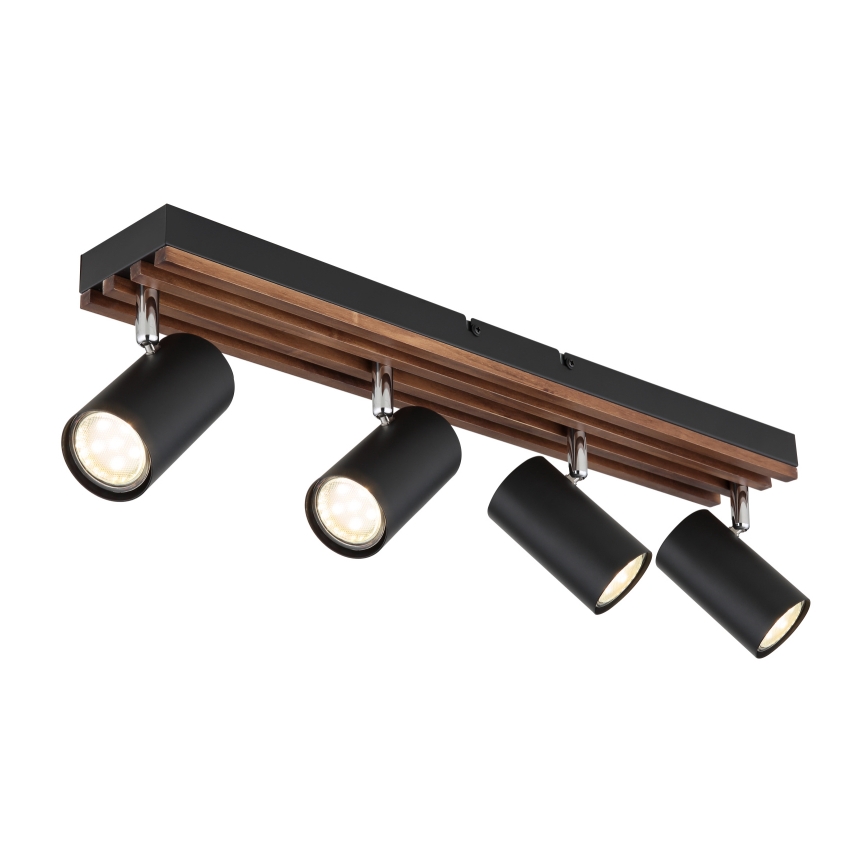 Globo - Spot 4xGU10/25W/230V zwart