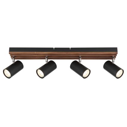 Globo - Spot 4xGU10/25W/230V zwart