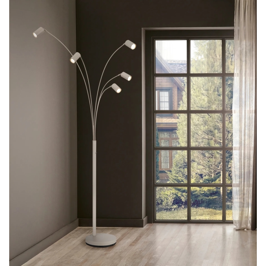 Globo - Vloerlamp 5xGU10/35W/230V