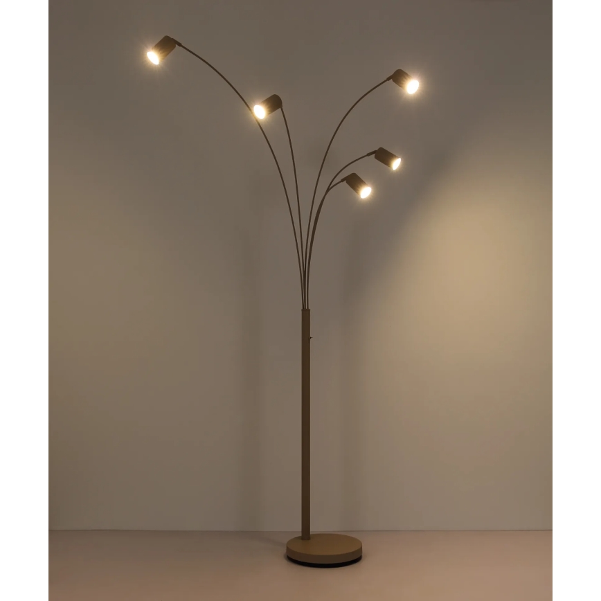 Globo - Vloerlamp 5xGU10/35W/230V
