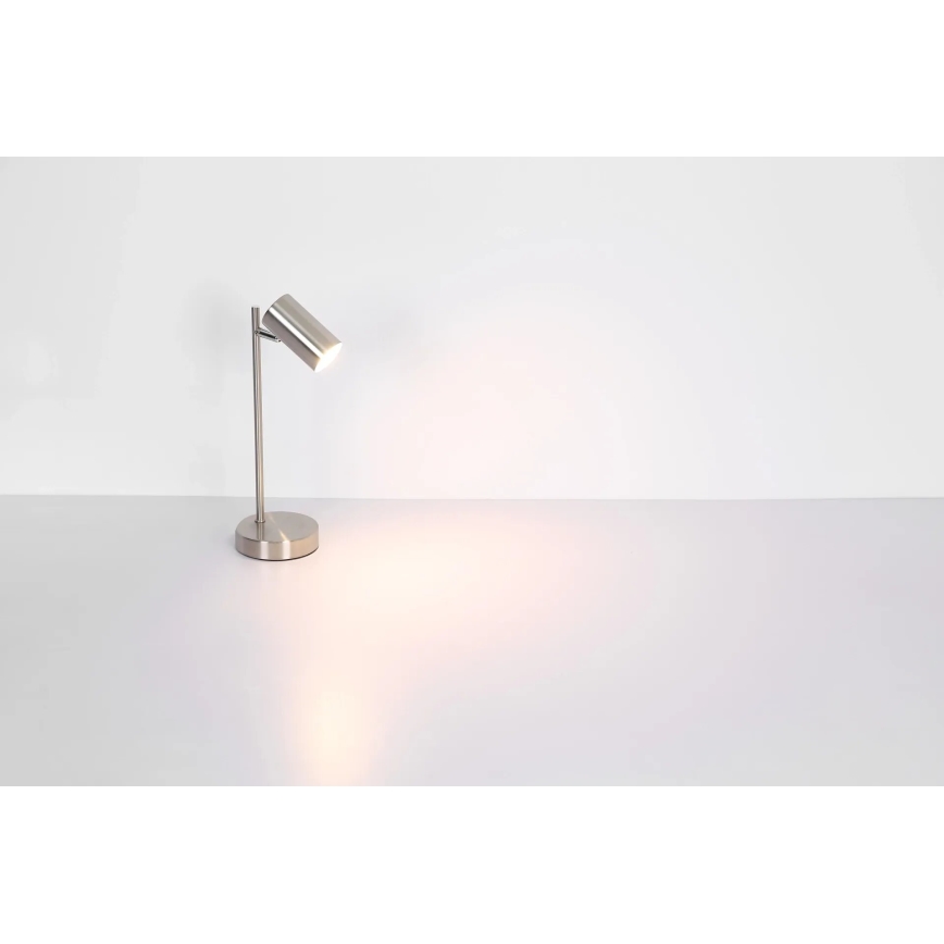 Globo - Tafellamp 1xGU10/5W/230V mat chroom