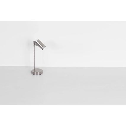 Globo - Tafellamp 1xGU10/5W/230V mat chroom