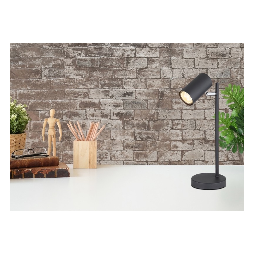 Globo - Tafellamp 1xGU10/5W/230V zwart