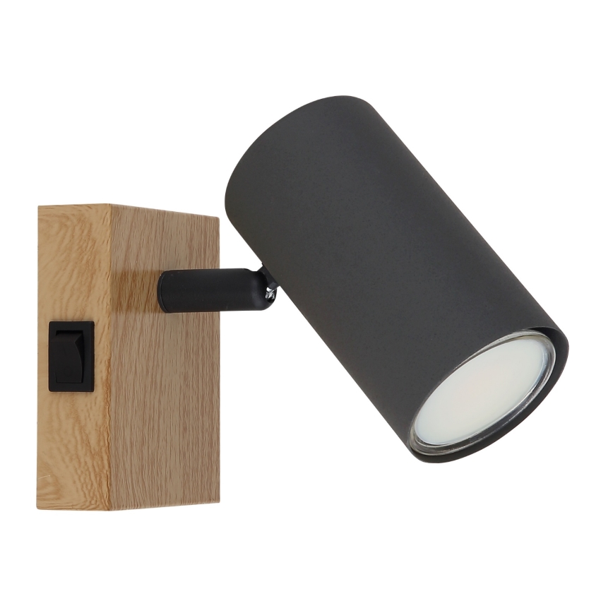 Globo - Wand Spot 1xGU10/25W/230V grijs/bruin