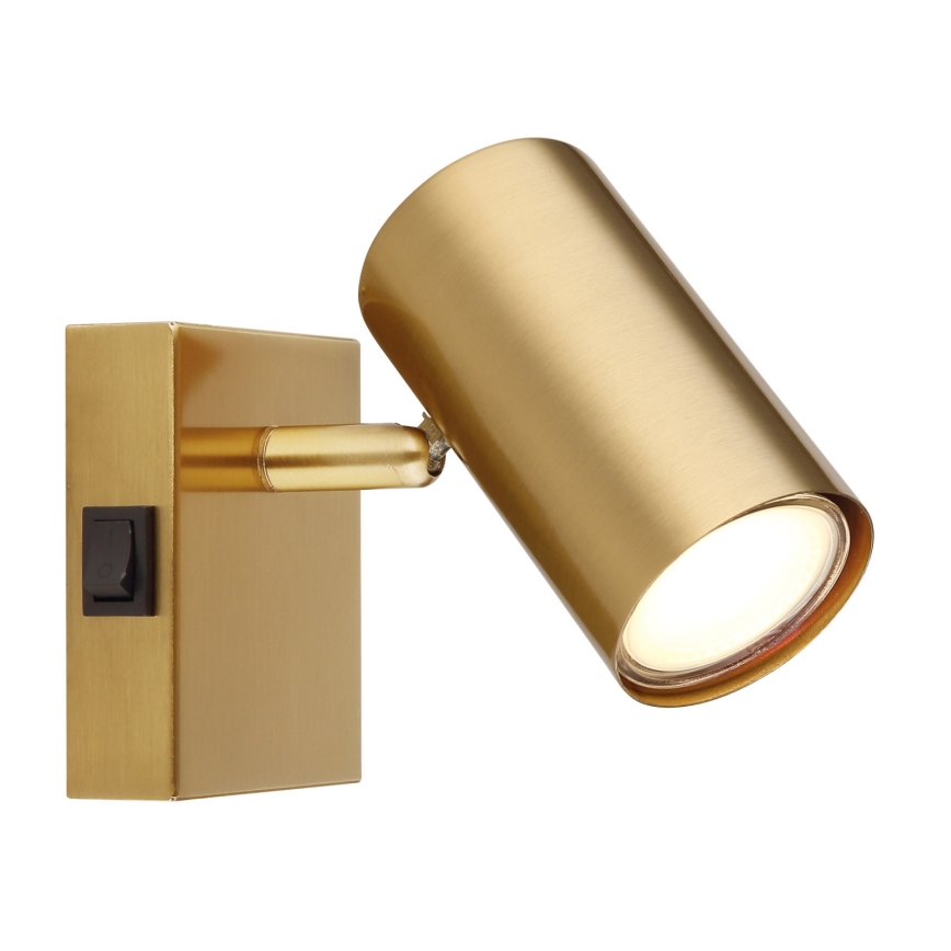 Globo - Wandspot 1xGU10/25W/230V goud