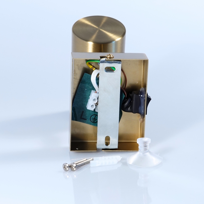 Globo - Wandspot 1xGU10/25W/230V goud