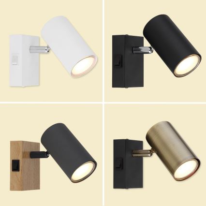 Globo - Wandspot 1xGU10/25W/230V goud