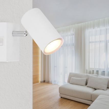 Globo - Wandspot 1xGU10/25W/230V wit