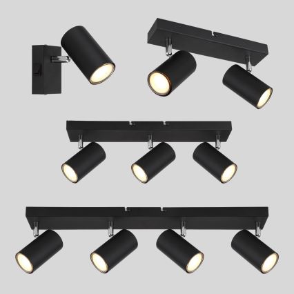 Globo - Spot  3xGU10/35W/230V zwart