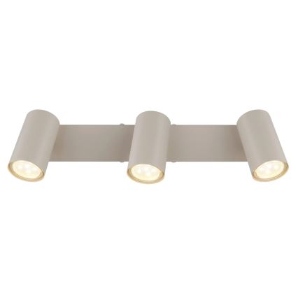 Globo - Spotarmatuur 3xGU10/35W/230V beige