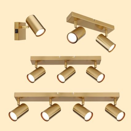 Globo - Spot 4xGU10/35W/230V goud