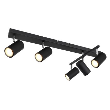 Globo - Spot 5xGU10/35W/230V zwart