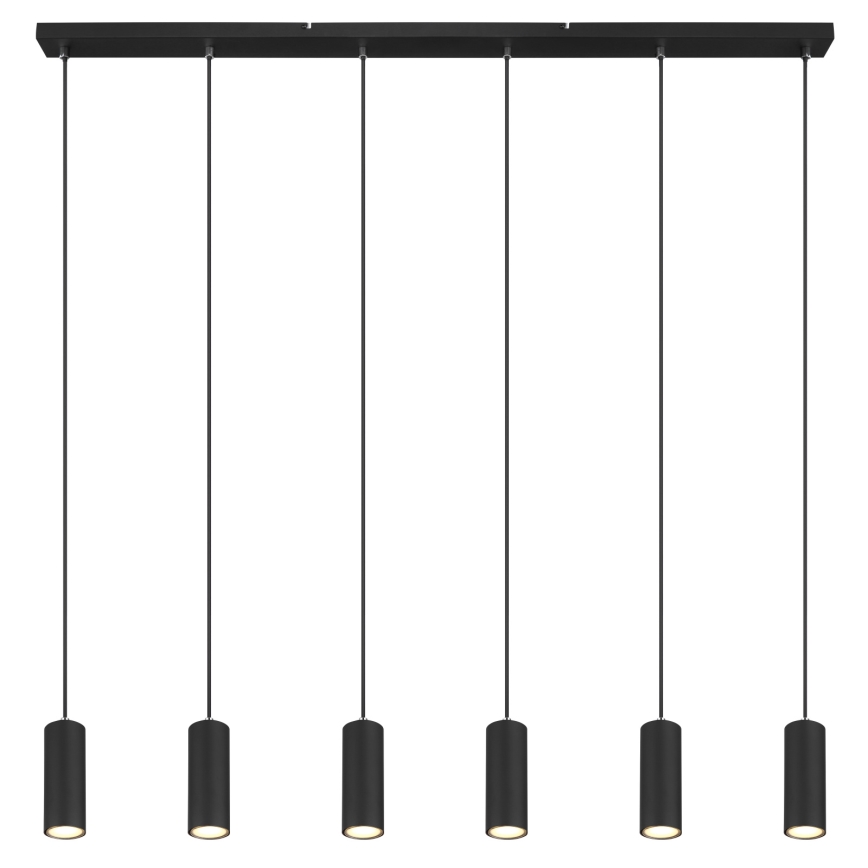 Globo - Hanglamp met kabel 6xGU10/35W/230V