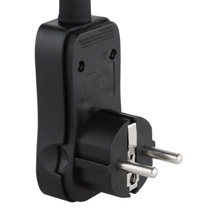 Globo - Wandspot met stekker 1x GU10/35W/230V mat chroom