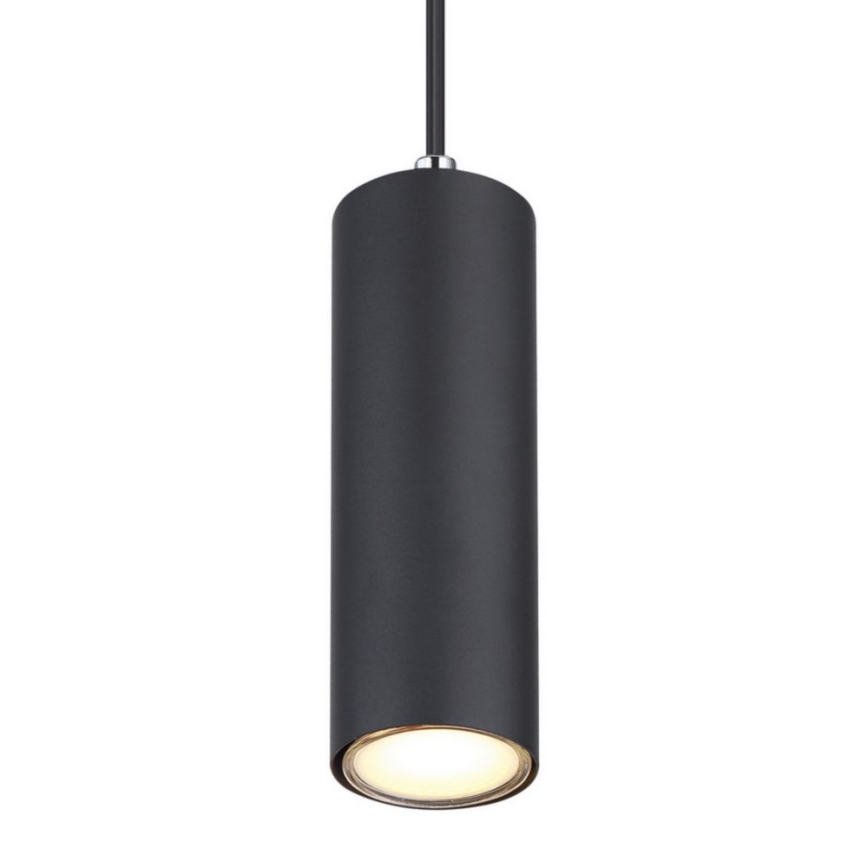 Globo - Hanglamp aan kabel 1xGU10/35W/230V zwart