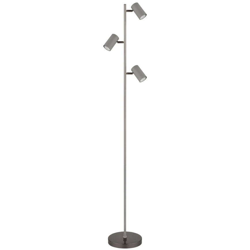 Globo - Staande Lamp 3xGU10/5W/230V grijs