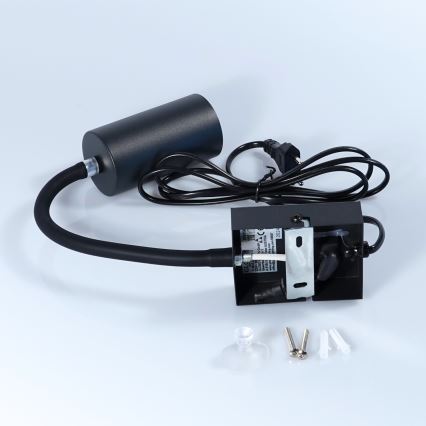 Globo - Flexibele wandlamp 1xGU10/25W/230V zwart