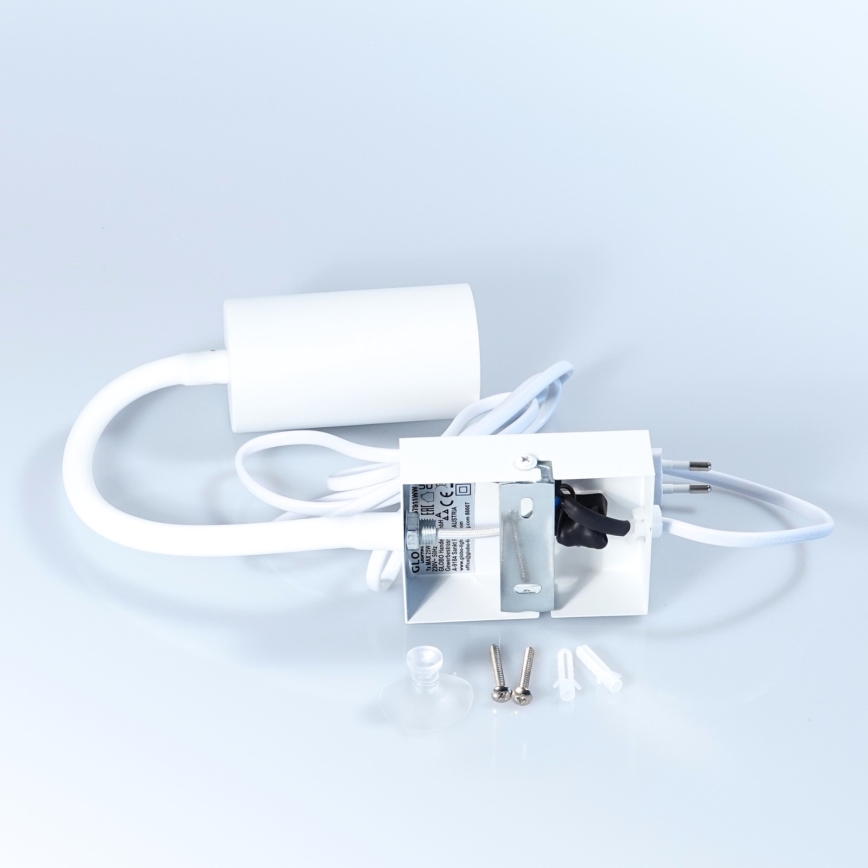 Globo - Flexibele wandlamp 1xGU10/25W/230V wit