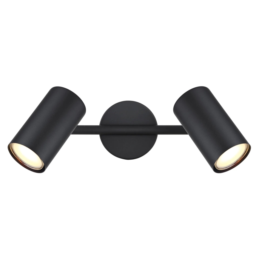 Globo - Spot 2xGU10/25W/230V zwart