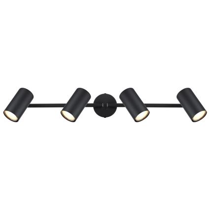 Globo - Spot 4xGU10/25W/230V zwart