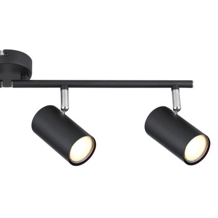 Globo - Spot 4xGU10/25W/230V zwart