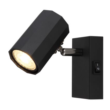 Globo - Wandspot 1xGU10/25W/230V zwart