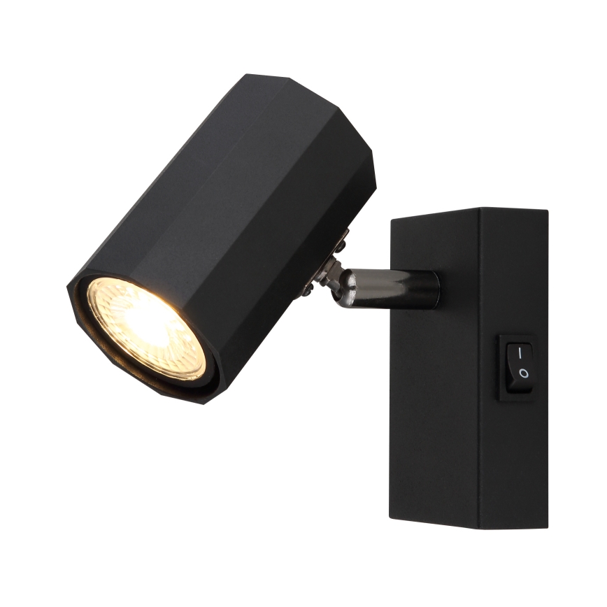 Globo - Wandspot 1xGU10/25W/230V zwart