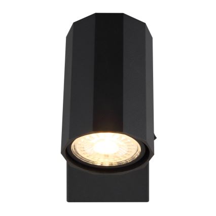 Globo - Wandspot 1xGU10/25W/230V zwart