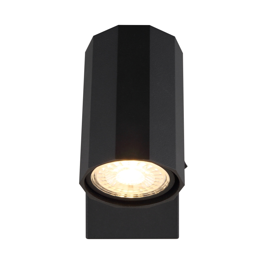 Globo - Wandspot 1xGU10/25W/230V zwart