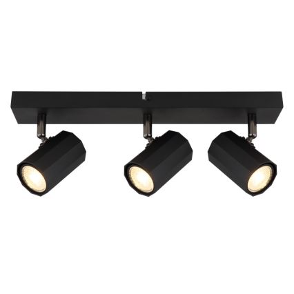 Globo - Spot 3xGU10/25W/230V zwart