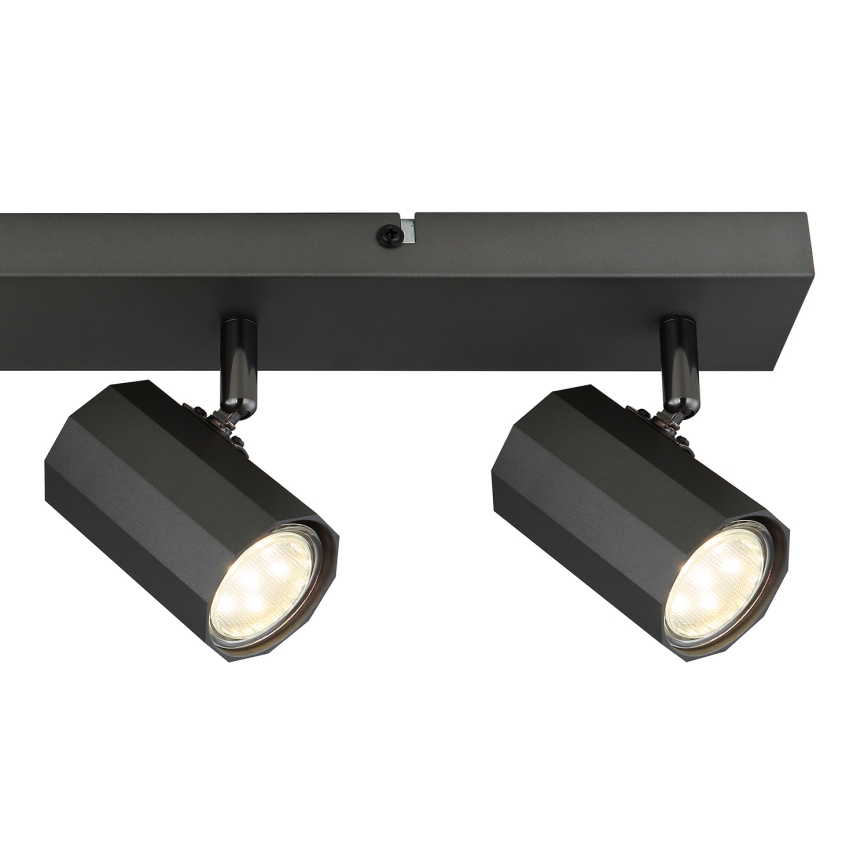 Globo - Spot 4xGU10/25W/230V zwart