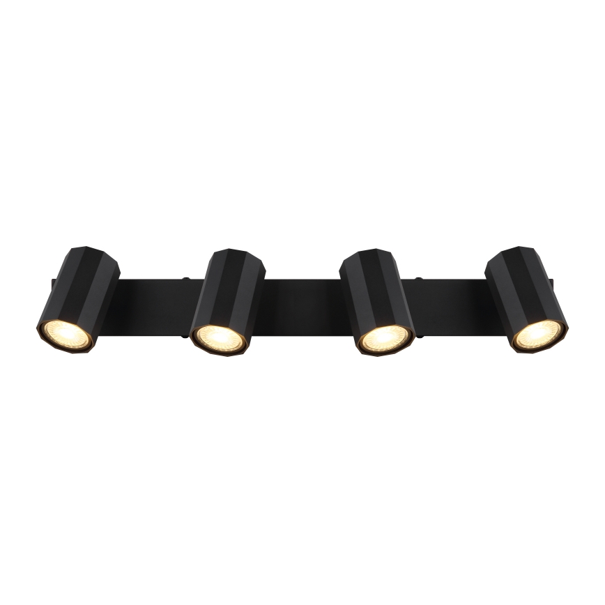 Globo - Spot 4xGU10/25W/230V zwart
