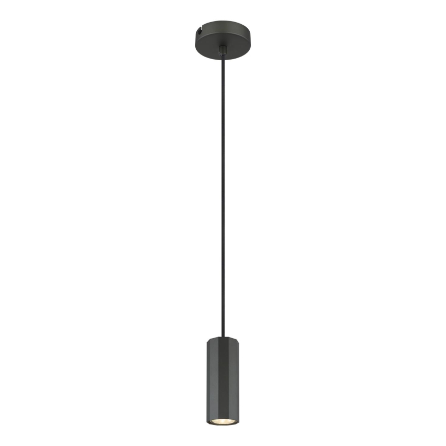 Globo - Hanglamp aan een koord 1xGU10/25W/230V zwart