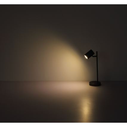 Globo - Hanglamp aan een koord 1xGU10/25W/230V zwart