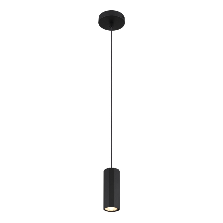 Globo - Hanglamp aan een koord 1xGU10/25W/230V zwart