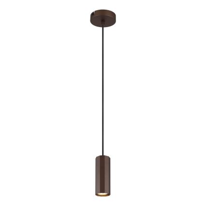 Globo - Hanglamp aan een koord 1xGU10/25W/230V bruin