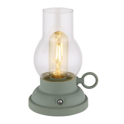 Globo - LED Dimbare oplaadbare touch tafellamp LED/1W/3,7V 1200 mAh groen