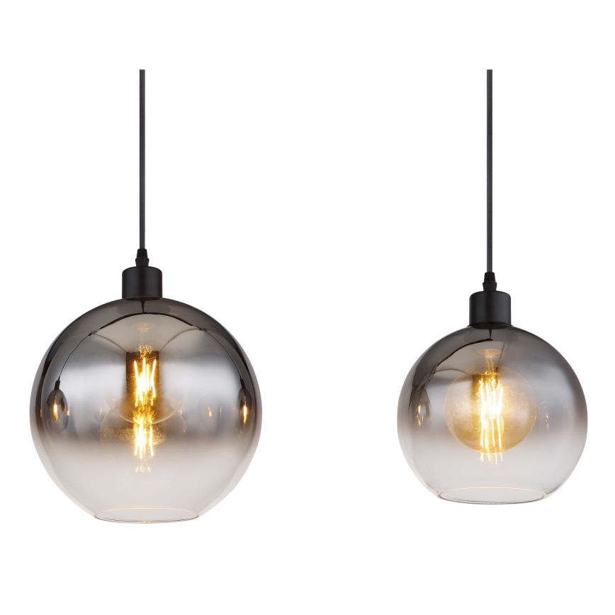 Globo - Hanglamp aan kabel 3xE27/60W/230V