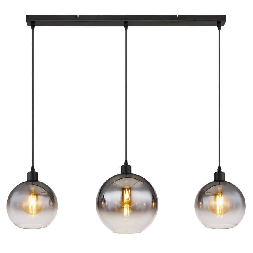 Globo - Hanglamp aan kabel 3xE27/60W/230V
