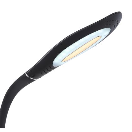 Globo - Dimbare aanraakgevoelige flexibele bureaulamp LED/9W/230V 3000/4000/6500K zwart