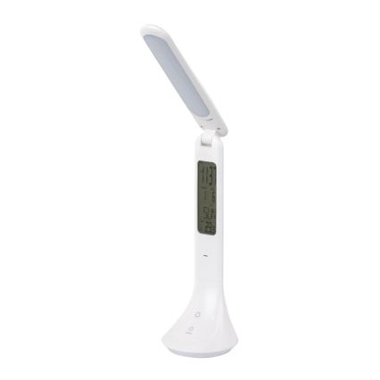 Globo - LED Dimbare oplaadbare tafellamp met een scherm LED/4W/230V 2200 mAh wit