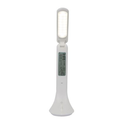 Globo - LED Dimbare oplaadbare tafellamp met een scherm LED/4W/230V 2200 mAh wit