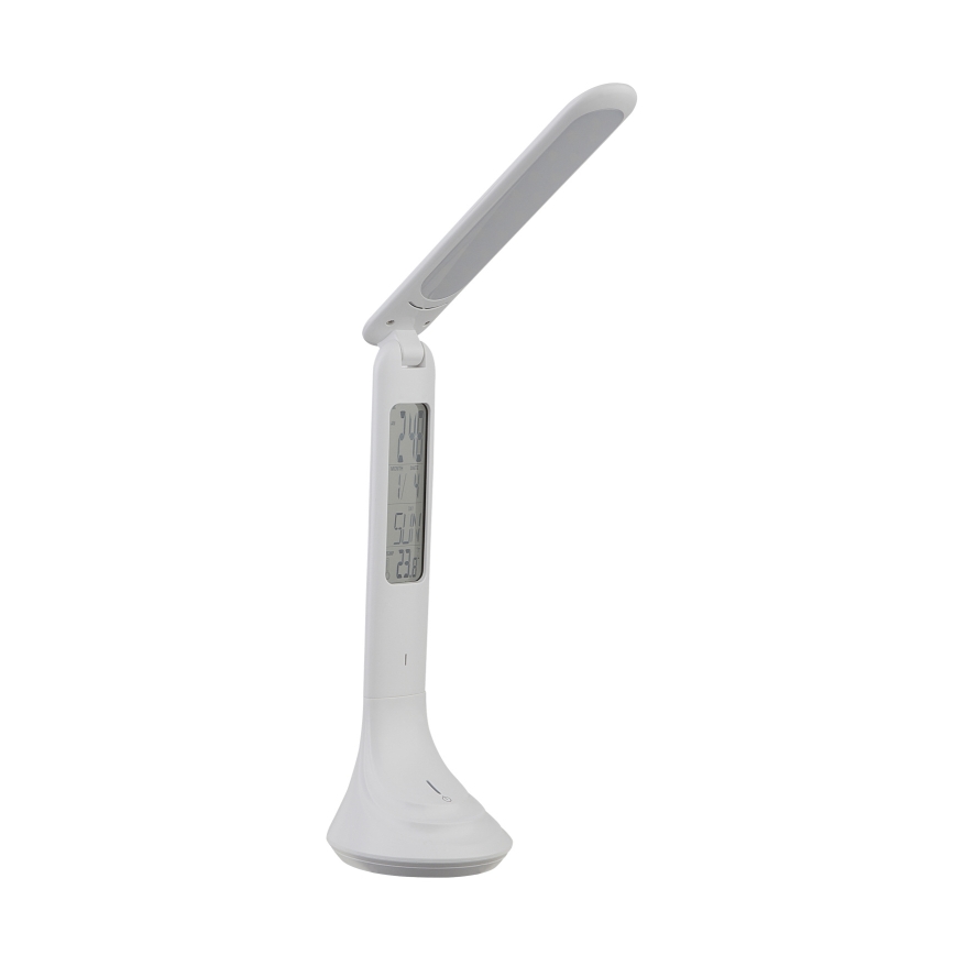 Globo - LED Dimbare oplaadbare tafellamp met een scherm LED/4W/230V 2200 mAh wit