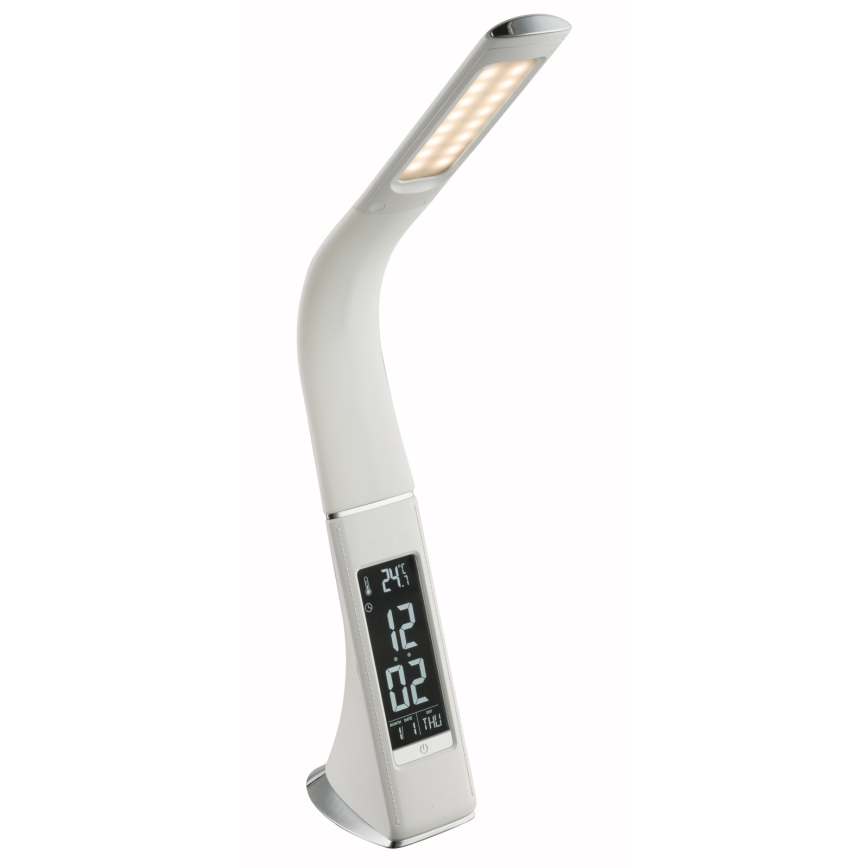 Globo - LED dimbare touch tafellamp met display LED/6,5W/230V 3000/4500/5800K wit