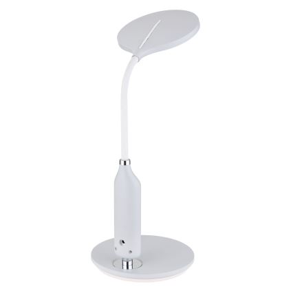 Globo - Dimbaar LED touch tafellampje LED/9W/230V 3000/4000/6500K grijs