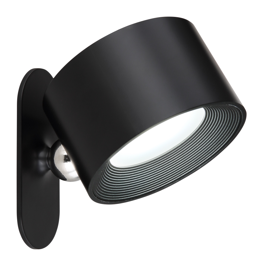 Globo - Dimbaar LED touch tafellampje 4in1 LED/4W/5V 3000/4000/5000K 1200 mAh zwart
